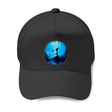 Discover Disney Princess And The Frog Swamp Night Graphic Baseball Caps