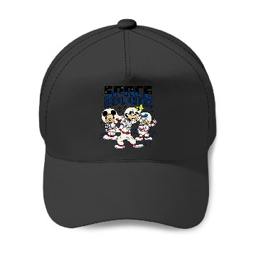 Discover Disney Mickey Goofy Donald Space Explorers Baseball Caps