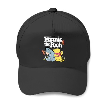 Discover Disney Winnie The Pooh - Retro Eeyore And Pooh Baseball Caps