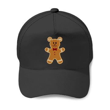 Discover Disney Christmas Gingerbread Boy Baseball Caps
