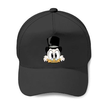 Discover Disney Ducktales Scrooge Mcduck Big Face Baseball Caps