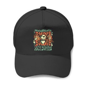 Discover Disneyss The Nightmare Before Christmas Jack Trick Or Scream Baseball Caps