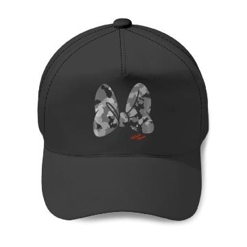 Discover Disney Minnie Mouse Classic Camouflage Bow Autograph Baseball Caps