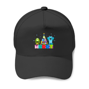 Discover Disneyss And Pixarss Monsters Inc Christmas Nutcrackers Baseball Caps