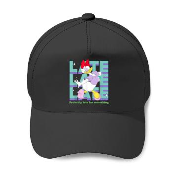 Discover Disneyss Daisy Duck Probably Late For Something Funny Baseball Caps