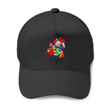 Discover Disneyss Donald Duck Naughty Wrapped Present Baseball Caps
