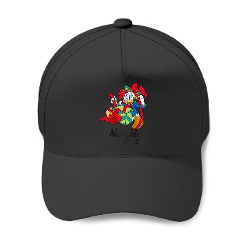 Discover Disneyss Donald Duck Naughty Wrapped Present Baseball Caps