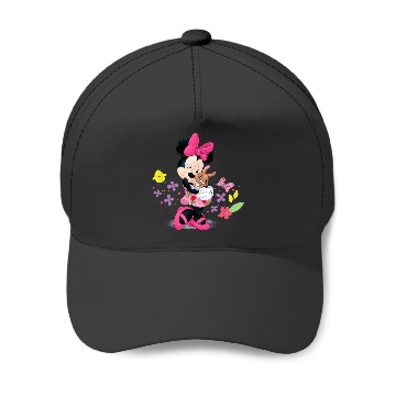 Discover Disney Easter Minnie And Bunny Baseball Caps