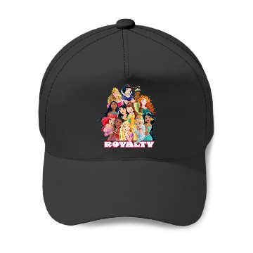 Discover Disneyss Princess Royal Friends Group Royalty Baseball Caps