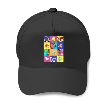 Discover Disneyss Princess Phrases Illustrated Color Message Squares Baseball Caps