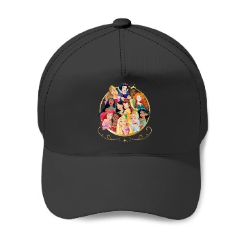 Discover Disneyss Princess Royal Friends Group Baseball Caps