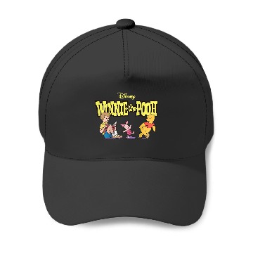Discover Disneyss Winnie The Pooh Piglet Christopher Robin With Logo Baseball Caps