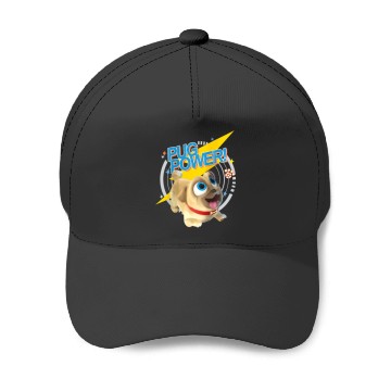 Discover Disneyss Puppy Dog Pals Pug Power Rolly Playful Chest Logo Baseball Caps