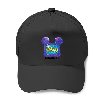 Discover Disney Channel  Mickey Mouse TV Retro  Logo Baseball Caps