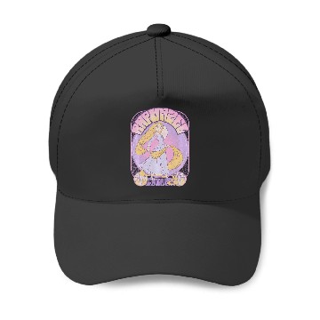 Discover Disney Tangled Rapunzel Seventies Retro Poster Baseball Caps