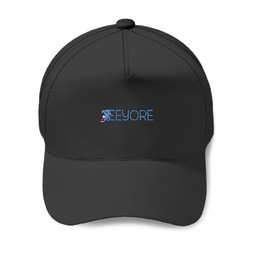 Discover Disney Winnie the Pooh Eeyore Classic Lettering Baseball Caps