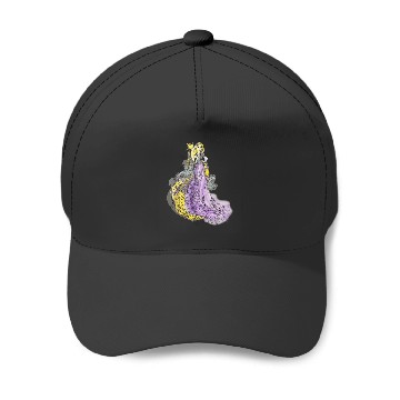 Discover Disney Rapunzel Watercolor TShirt Baseball Caps
