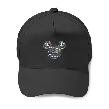 Discover Disney I Said Yes Engagement Proposal Mickey Head Icon Baseball Caps