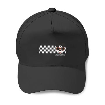 Discover Disney Mickey And Friends Mickey Mouse Checkerboard Stripe Baseball Caps