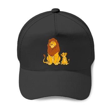 Discover Disney The Lion King Young Simba and Mufasa Baseball Caps