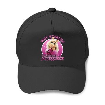 Discover Disney The Muppets Miss Piggy Why Exercise Acces Baseball Caps