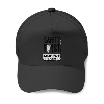 Discover Disney The Muppets Safety First Sign Beaker Distressed Baseball Caps