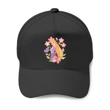 Discover Disneyss Tangled Rapunzel Pascal Floral Princess Sketch Baseball Caps