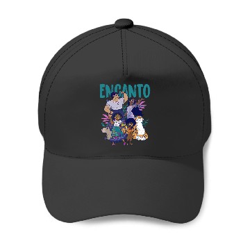 Discover Disney Encanto Group Shot Logo Baseball Caps