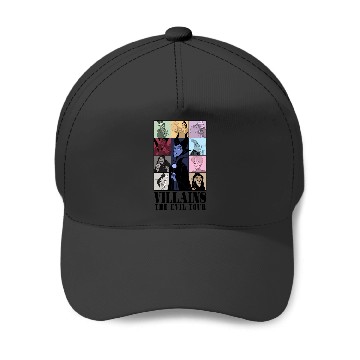 Discover Villains Eras Tour Baseball Caps