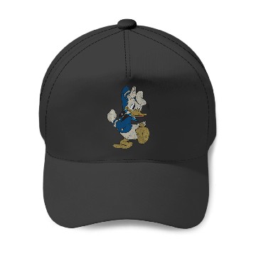 Discover Disney - Vintage Angry Donald Duck Hat Baseball Caps
