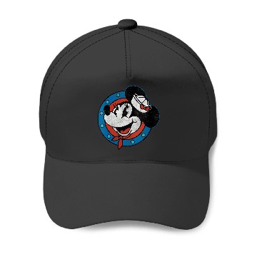 Discover Disney Cruise Sailor Minnie Mouse Distressed Baseball Caps
