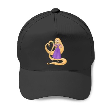 Discover Disney Princess Rapunzel Heart and Pascal Baseball Caps
