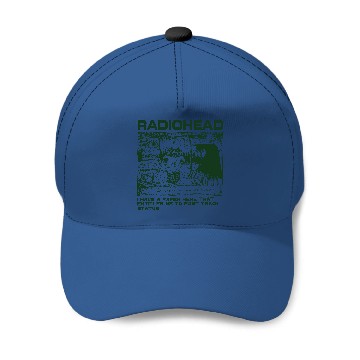 Discover RADIOHEAD Vintage Baseball Caps