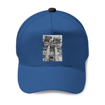 Discover Bobs Burgers in Ruins Baseball Caps