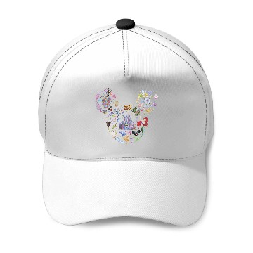 Discover Disney Magic Kingdom Baseball Caps, Disney Characters Baseball Caps