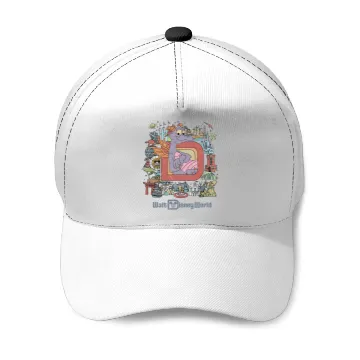 Discover Disney Epcot Figment Baseball Caps, Disney Figment Baseball Caps