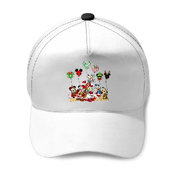 Discover Vintage Mickey And Friends Christmas  Tree Baseball Caps, Disney Mickey