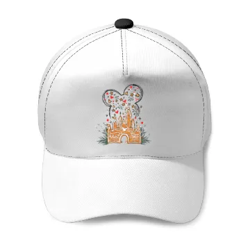 Discover Disney Gingerbread Castle Baseball Caps