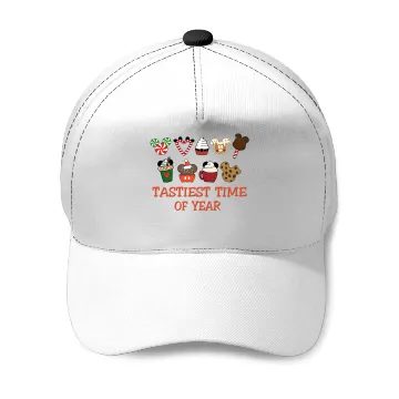 Discover Christmas Disney Snacks Baseball Caps