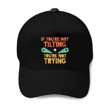 Discover Pinball Baseball Caps