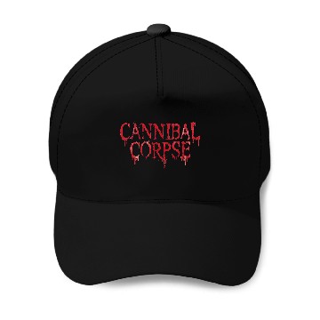 Discover Cannibal Corpse Men's Logo Baseball Caps Black