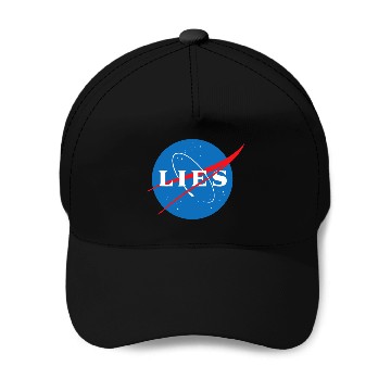 Discover NASA LIES Flat Earth Baseball Caps