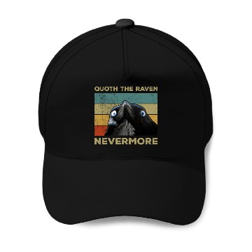 Discover Quoth The Raven Nevermore Baseball Caps