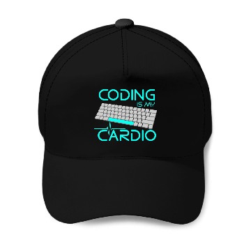 Discover Software Engineer Coding Is My Cardio Baseball Caps