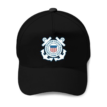 Discover U.S. Coast Guard Veteran Men's Quick-Drying Baseball Caps