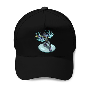 Discover Static Shock Baseball Caps