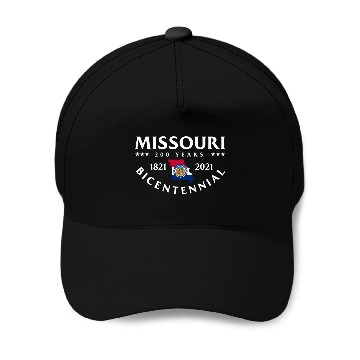 Discover Missouri Bicentennial Baseball Caps