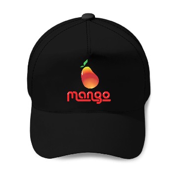 Discover Mango Summer Fruit Design Baseball Caps