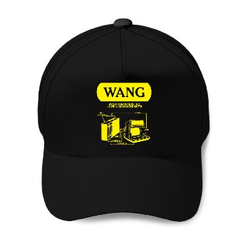 Discover Wang Computers - Yellow Baseball Caps