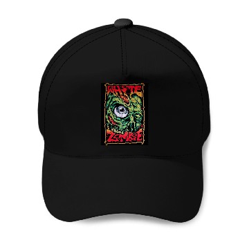 Discover White zombie Baseball Caps